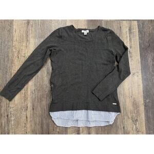 Calvin Klein Women's Layered Look Sweater Size Small